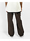 Empyre Johnny Elastic Waist Loose Fit Corduroy Brown Skate Pants