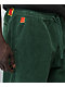 Empyre Johnny Loose Fit Green Elastic Waist pana Skate pantalones