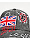 Empyre Johnny Patched Black Wash Strapback Hat - Thumbnail image 3 of 5