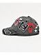 Empyre Johnny Patched Black Wash Strapback Hat - Thumbnail image 5 of 5