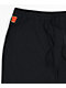 Empyre Johnny Poplin Loose Fit Black Elastic Waist Skate Pants