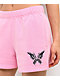 Empyre Jules Butterfly Prism Pink Sweat Shorts - Thumbnail image 3 of 4