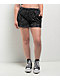 Empyre Jules Graffiti Raven Black Sweat Shorts - Thumbnail image 1 of 4
