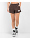 Empyre Jules Logo Brown Sweat Shorts - Thumbnail image 1 of 4