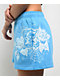 Empyre Jules Rose Web Blue Sweat Shorts - Thumbnail image 3 of 4