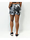 Empyre Jules Skull Black Tie Dye Sweat Shorts - Thumbnail image 2 of 6