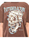 Empyre Julien Barbed Skull Brown T-Shirt - Thumbnail image 2 of 2