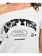 Empyre Kasey Off Shoulder Grey Boxy Crop T-Shirt - Thumbnail image 3 of 3
