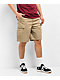 Empyre Khaki Skate Cargo Shorts - Thumbnail image 1 of 6
