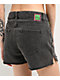 Empyre Kick Back Loose Fit Black Cutoff Shorts - Thumbnail image 5 of 7