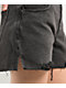 Empyre Kick Back Loose Fit Black Cutoff Shorts - Thumbnail image 6 of 7