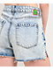 Empyre Kickback Cutoff Light Blue Wash Shorts - Thumbnail image 5 of 5