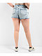 Empyre Kickback Light Wash Denim Cutoff Shorts - Thumbnail image 7 of 8