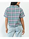 Empyre Kidd Blue & Pink Plaid Short Sleeve Button Up Shirt - Thumbnail image 3 of 3