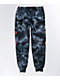 Empyre Kids' Hazy Rose Black Tie Dye Jogger Sweatpants - Thumbnail image 2 of 3