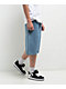 Empyre Kids Blake Blue Ultra Loose Denim Shorts - Thumbnail image 3 of 6