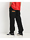 Empyre Kids Embroidered Loose Fit Black Denim Skate Jeans - Thumbnail image 1 of 4