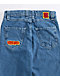 Empyre Kids Embroidered Loose Fit Blue Denim Skate Jeans - Thumbnail image 7 of 8