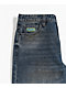 Empyre Kids Horse Power Blue Wash Ultra Wide Skate Jeans - Thumbnail image 3 of 4