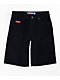 Empyre Kids Loose Fit Black Corduroy Skate Shorts - Thumbnail image 4 of 4