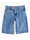 Empyre Kids Loose Fit Blue Denim Skate Shorts - Thumbnail image 3 of 4