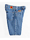 Empyre Kids Loose Fit Blue Denim Skate Shorts - Thumbnail image 2 of 2