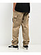 Empyre Kids Loose Fit Khaki Cargo Skate Pants - Thumbnail image 2 of 5