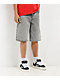 Empyre Kids Loose Fit Scramble Grey Denim Skate Shorts - Thumbnail image 1 of 2