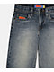 Empyre Kids Loose Fit Spin Blue Skate Shorts - Thumbnail image 3 of 7