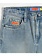Empyre Kids Ollie Blue Wash Loose Fit Skate Jeans - Thumbnail image 4 of 6
