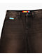 Empyre Kids Star Ultra Wide Black Skate Jeans - Thumbnail image 4 of 4