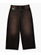 Empyre Kids Star Ultra Wide Black Skate Jeans - Thumbnail image 2 of 4