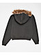 Empyre Kids Transplant Faux-Fur Brown Zip Hoodie - Thumbnail image 2 of 2