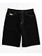 Empyre Kids Ultra Loose Embroidered Black Skate Shorts - Thumbnail image 4 of 4