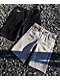 Empyre Kids Ultra Loose Embroidered Black Skate Shorts - Thumbnail image 2 of 3