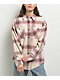 Empyre Kiley Brown & Pink Flannel Shirt - Thumbnail image 3 of 4