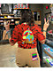 Empyre Kipsy Reel In Sunshine Red Tie Dye Crop T-Shirt - Thumbnail image 6 of 6