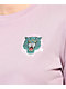 Empyre Kode Tiger Pink Long Sleeve Crop T-Shirt