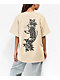 Empyre Koi Peace Natural T-Shirt - Thumbnail image 1 of 3