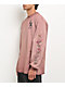 Empyre LA Floral Blush Pink Wash Long Sleeve T-Shirt - Thumbnail image 4 of 4