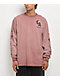 Empyre LA Floral Blush Pink Wash Long Sleeve T-Shirt - Thumbnail image 2 of 4