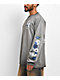 Empyre LA Floral Grey Oil Wash Long Sleeve T-Shirt - Thumbnail image 5 of 5