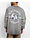 Empyre LA Floral Grey Oil Wash Long Sleeve T-Shirt - Thumbnail image 1 of 5