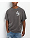 Empyre LA Floral Grey Wash T-Shirt - Thumbnail image 2 of 5