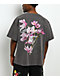 Empyre LA Floral Vintage Grey T-Shirt - Thumbnail image 1 of 4