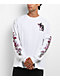 Empyre LA Floral White Long Sleeve T-Shirt - Thumbnail image 2 of 4