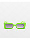 Empyre Lana Green Oversized Square Sunglasses - Thumbnail image 2 of 2