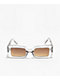 Empyre Lana Silver Rectangle Sunglasses - Thumbnail image 2 of 3