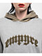 Empyre Lane Patch Grey Hoodie - Thumbnail image 3 of 6