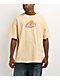 Empyre Lazy Cat Beige T-Shirt - Thumbnail image 1 of 2